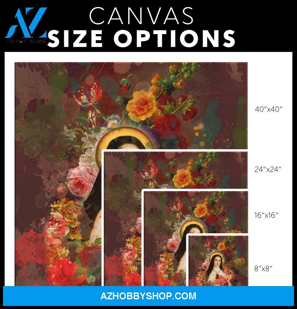 Saint Therese of Lisieux Canvas Wrap Art