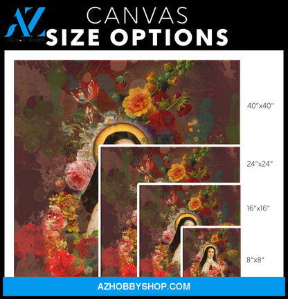 Saint Therese of Lisieux Canvas Wrap Art