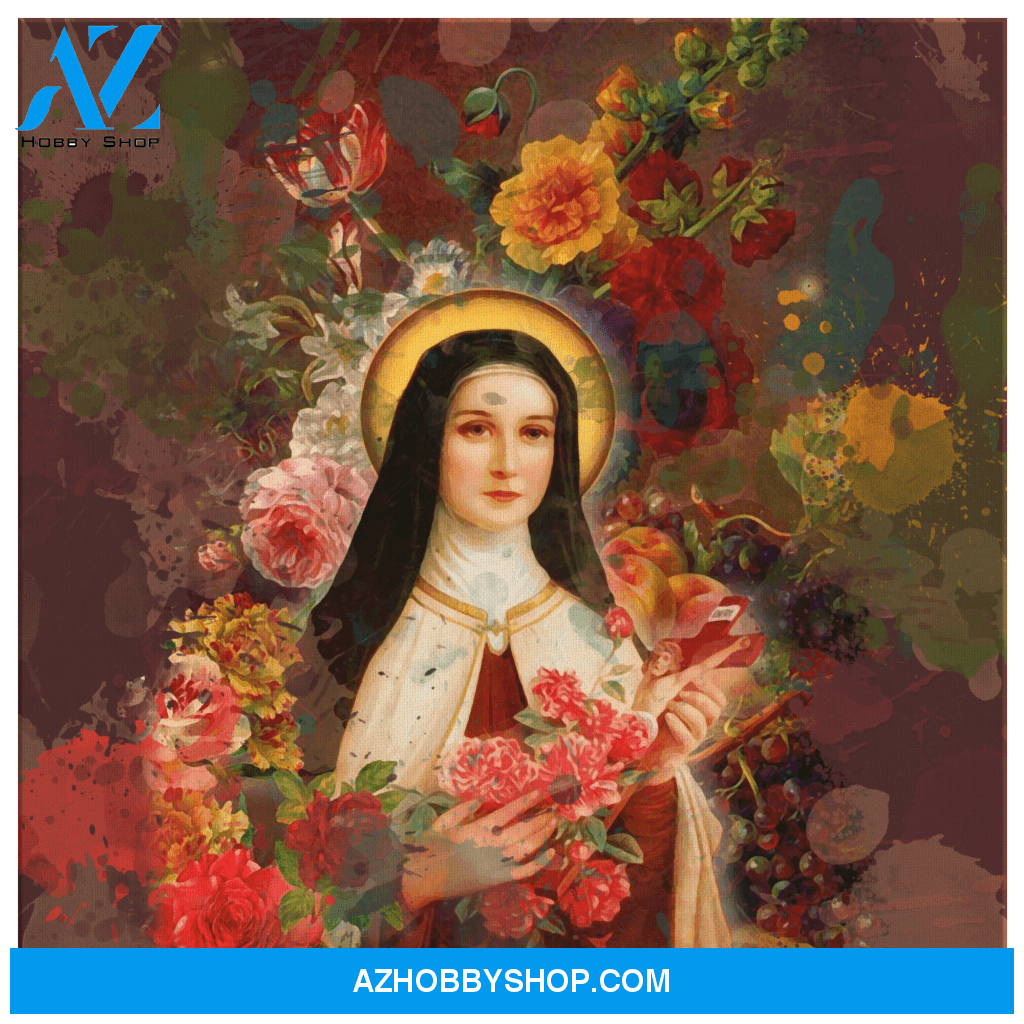 Saint Therese of Lisieux Canvas Wrap Art