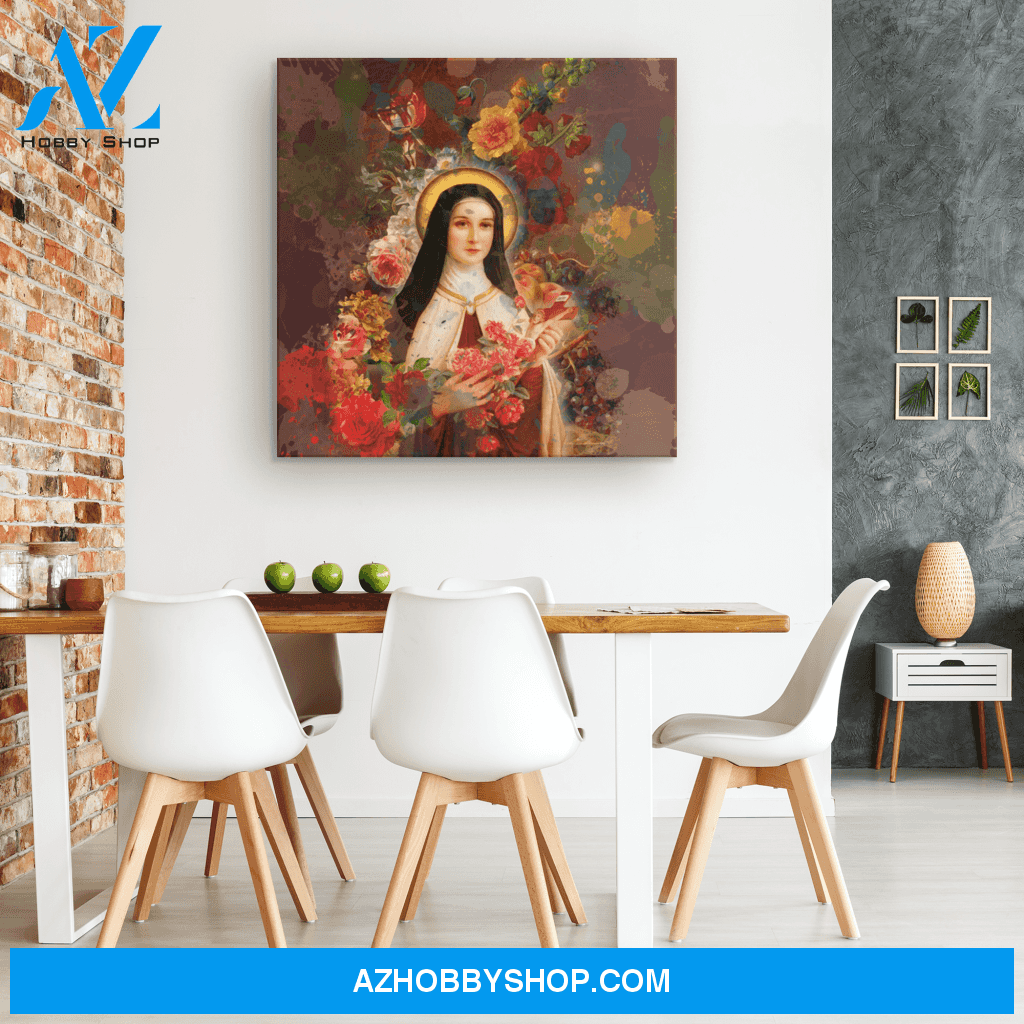 Saint Therese of Lisieux Canvas Wrap Art