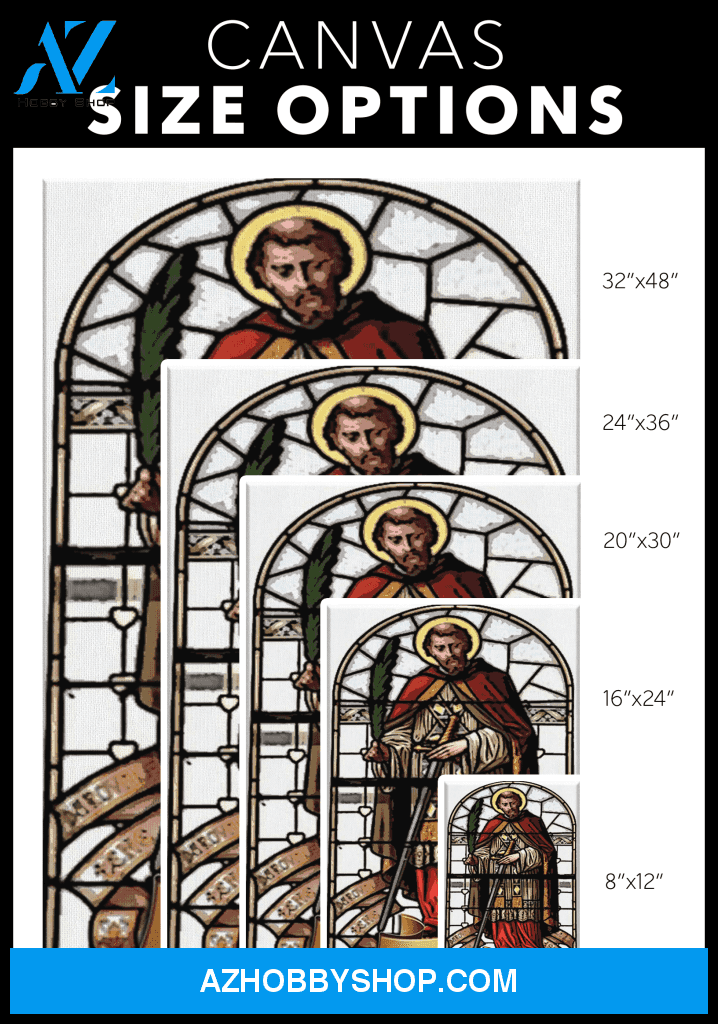 Saint Valentine Canvas Wrap