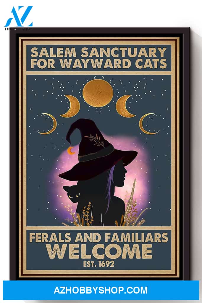 Salem Sanctualy For Wayward Cats Animal Canvas And Poster, Wall Decor Visual Art 4