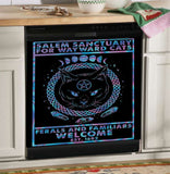 Salem sanctuary for wayward cats Doormat Halloween Gift Home Decor HN