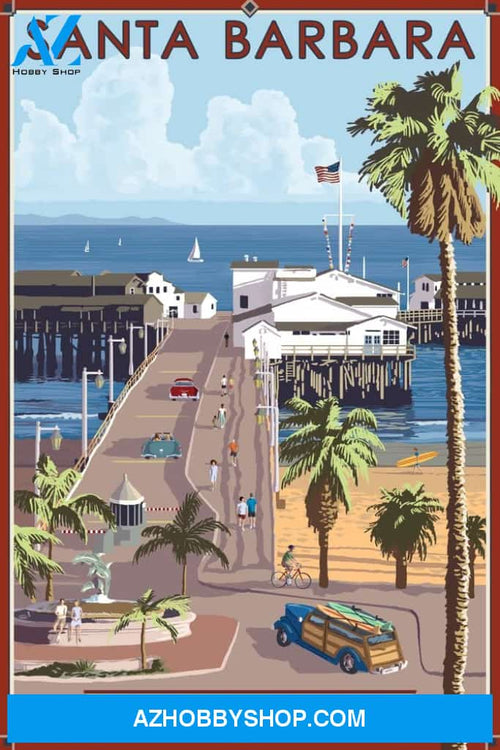 Santa Barbara California Stern'S Wharf