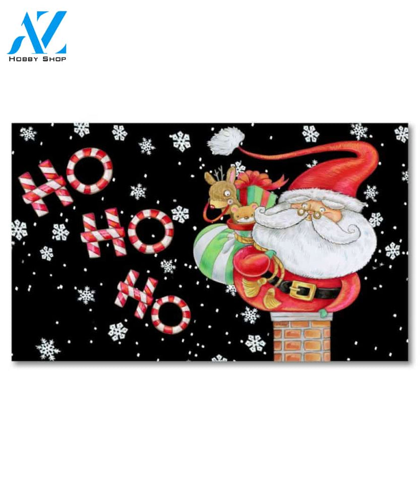 Santa Chimney Doormat - 18" x 30"