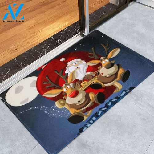 Santa Claus Reindeer CLH0910238D Doormat
