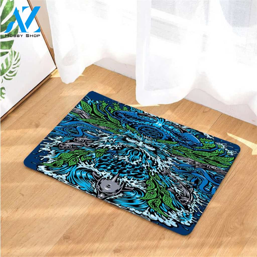 santa cruz volcom art doormats