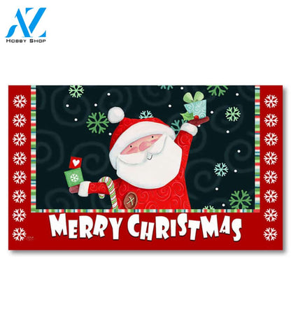 Santa Gifts Doormat - 18" x 30"