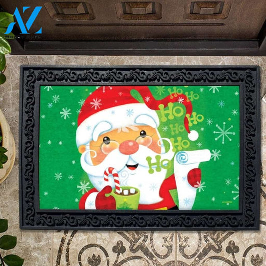 Santa Hot Cocoa Doormat - 18" x 30"