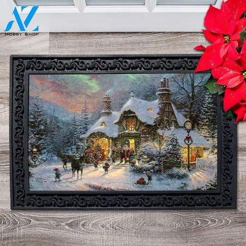 Santa's Night Before Christmas Doormat - 18" x 30"