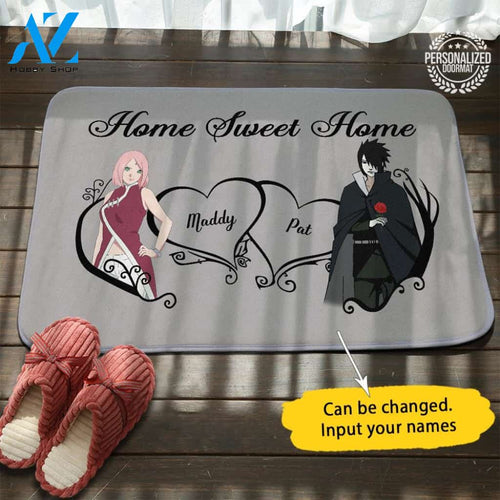 Sasuke x Sakura Home Sweet Home Doormat