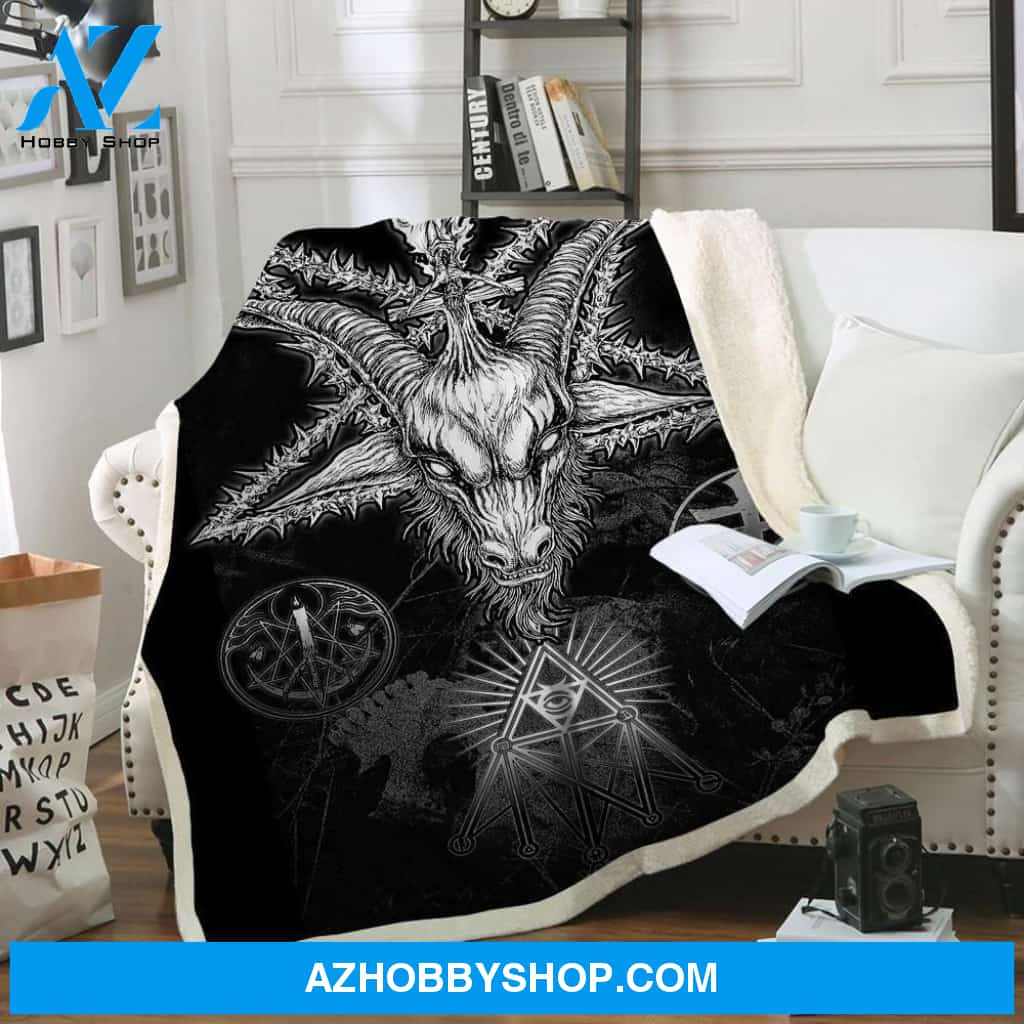 Satanic Fleece Blanket