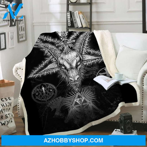 Satanic Fleece Blanket