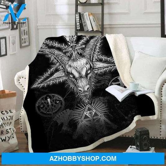 Satanic Fleece Blanket