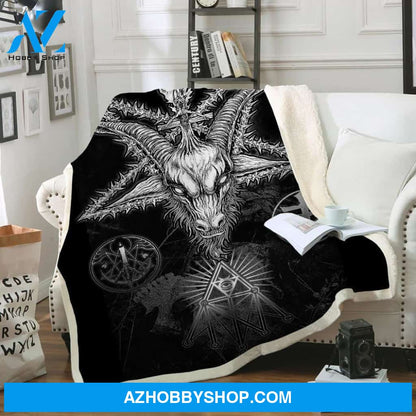 Satanic Fleece Blanket