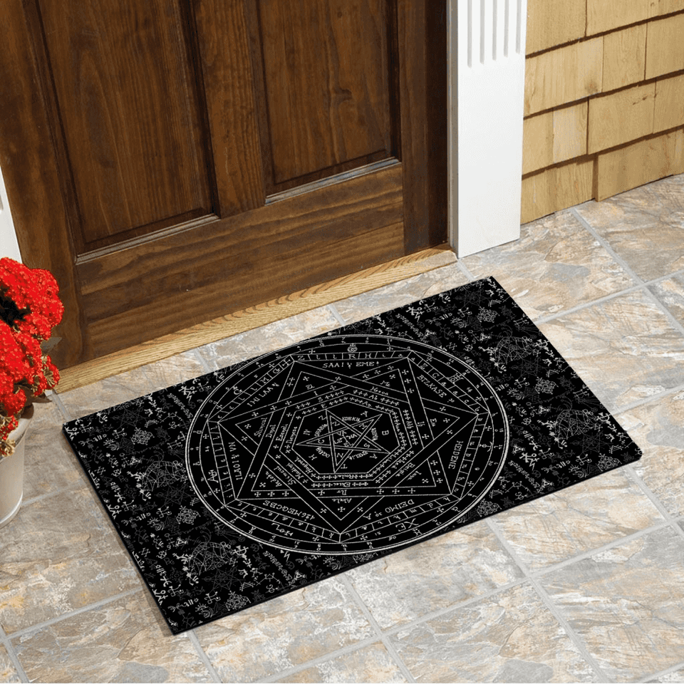 Satanic Occult 1 Doormat
