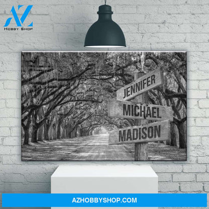 Savannah Road Multi-Names Premium Canvas