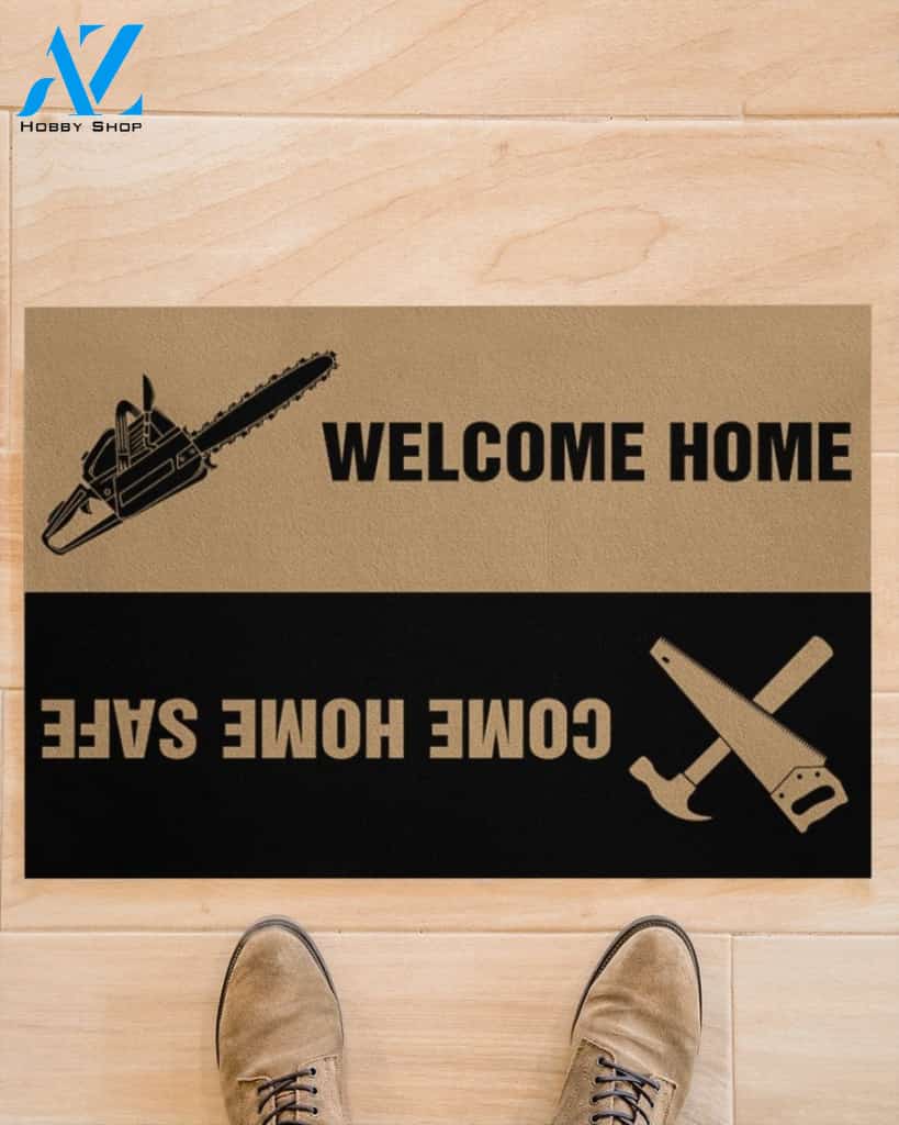 Sawyer Welcome Home Come Home Safe Indoor And Outdoor Doormat Warm House Gift Welcome Mat Gift For Sawyer