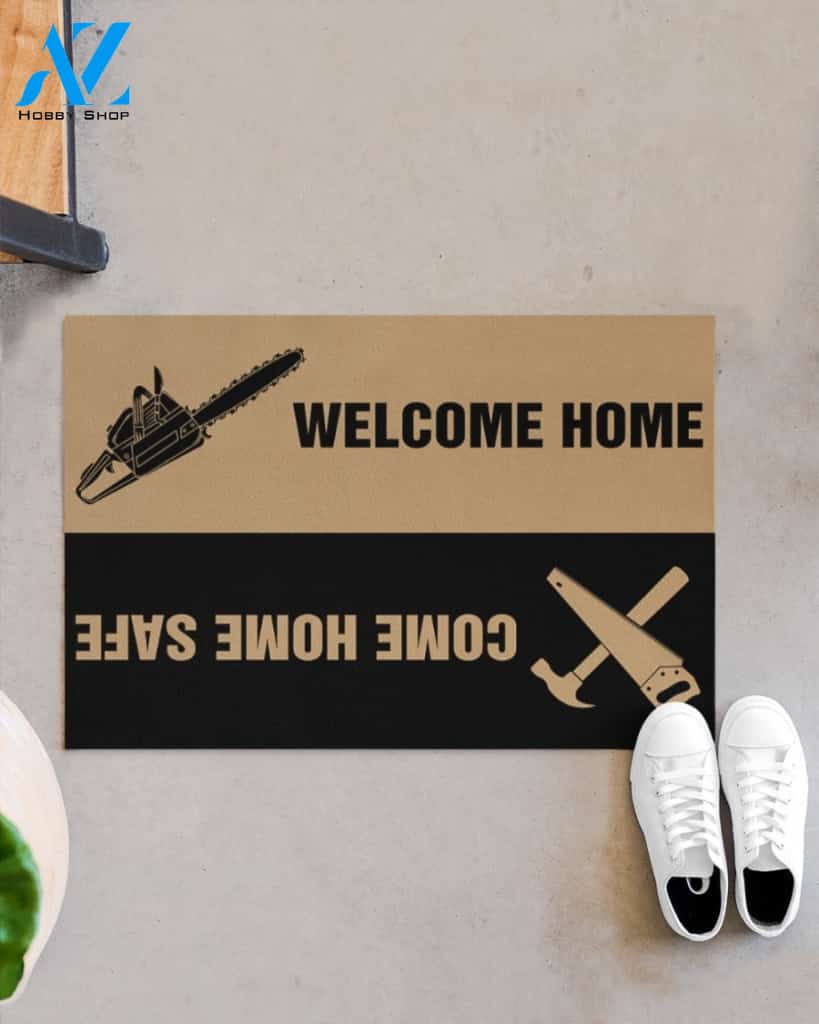Sawyer Welcome Home Come Home Safe Indoor And Outdoor Doormat Warm House Gift Welcome Mat Gift For Sawyer