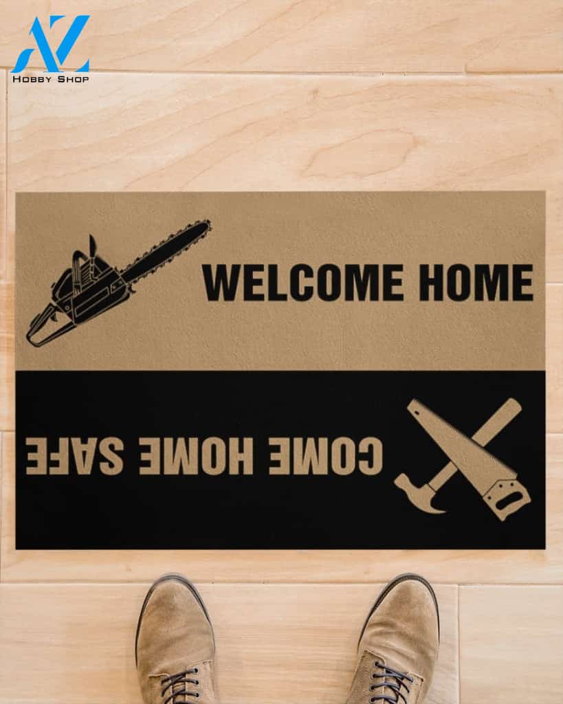 Sawyer Welcome Home Come Home Safe Indoor And Outdoor Doormat Warm House Gift Welcome Mat Gift For Sawyer