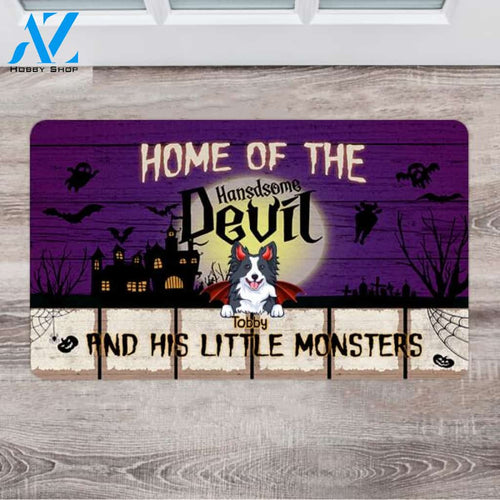 Personalized Scary Doormat - Dog Gift Box - Up To 6 Dogs