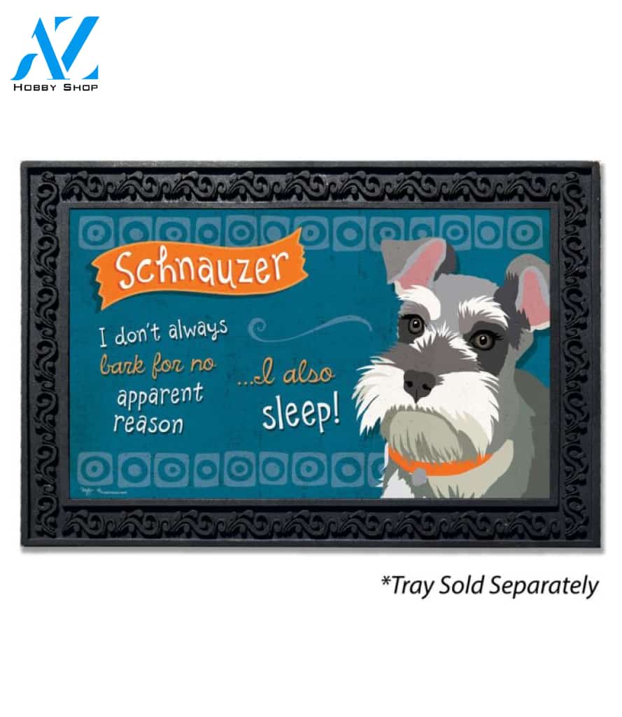 Schnauzer Doormat - 18" x 30"