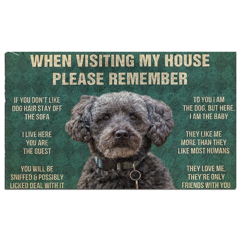 Schnoodle's Rules Doormat