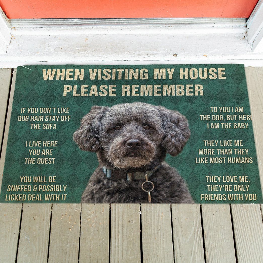 Schnoodle's Rules Doormat