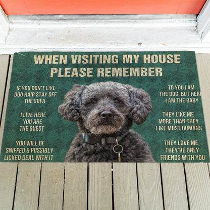 Schnoodle's Rules Doormat