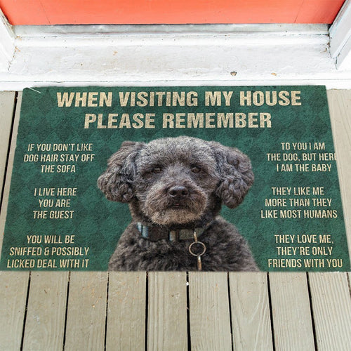 Schnoodle's Rules Doormat