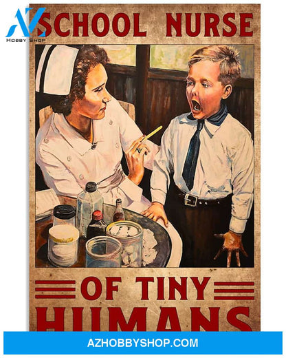 School Nurse Canvas Print