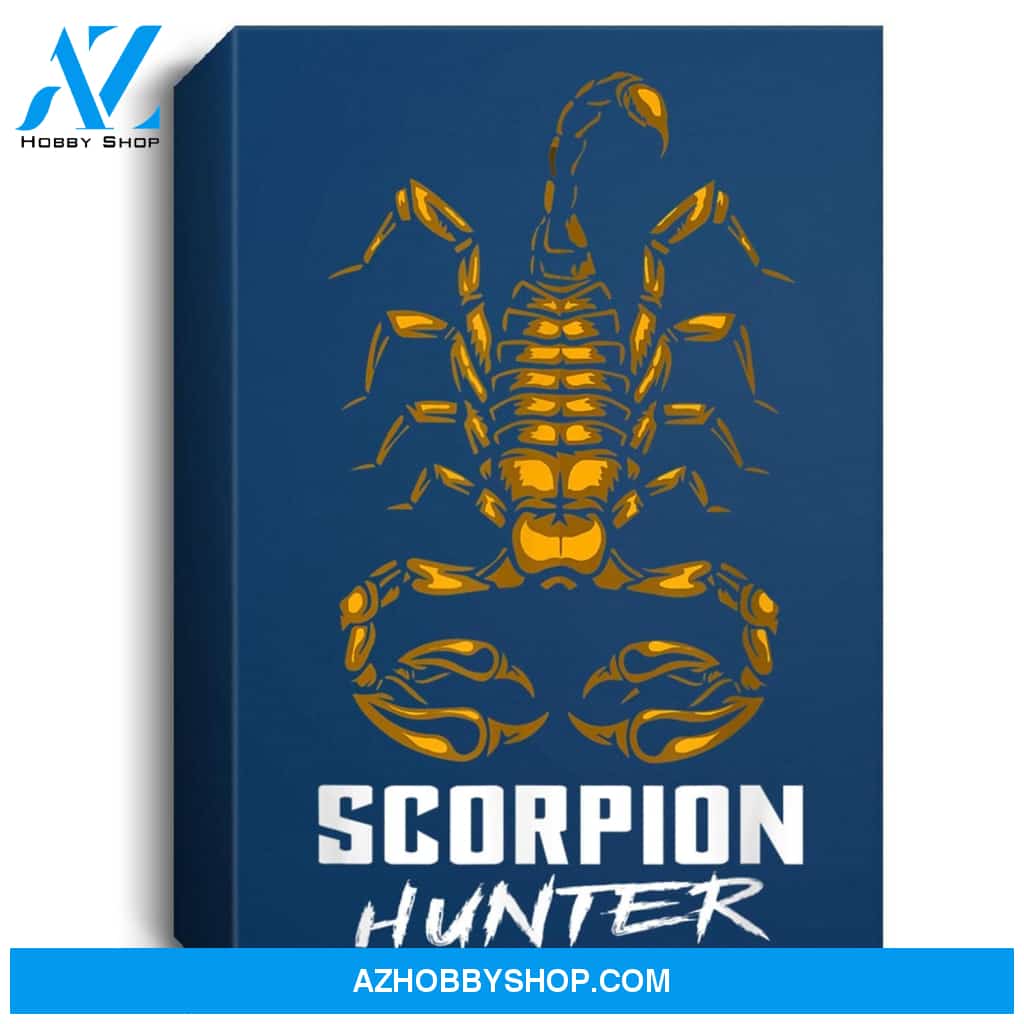 Scorpion Hunter Portrait Canvas