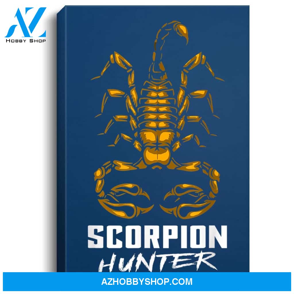 Scorpion Hunter Portrait Canvas