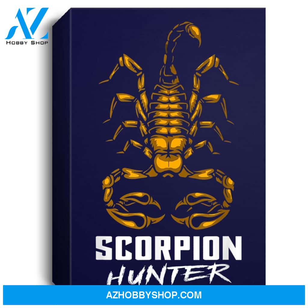 Scorpion Hunter Portrait Canvas