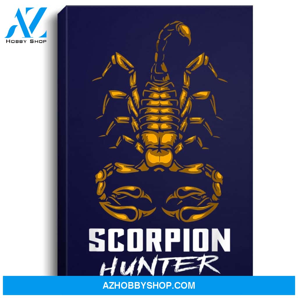 Scorpion Hunter Portrait Canvas