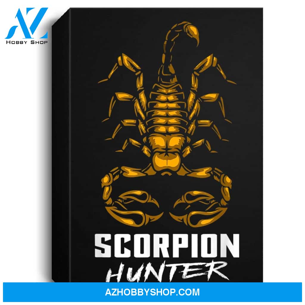Scorpion Hunter Portrait Canvas