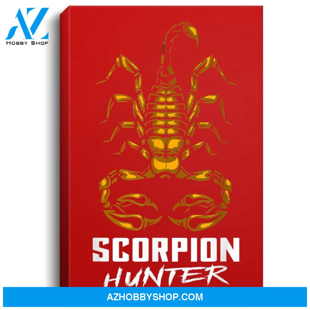 Scorpion Hunter Portrait Canvas