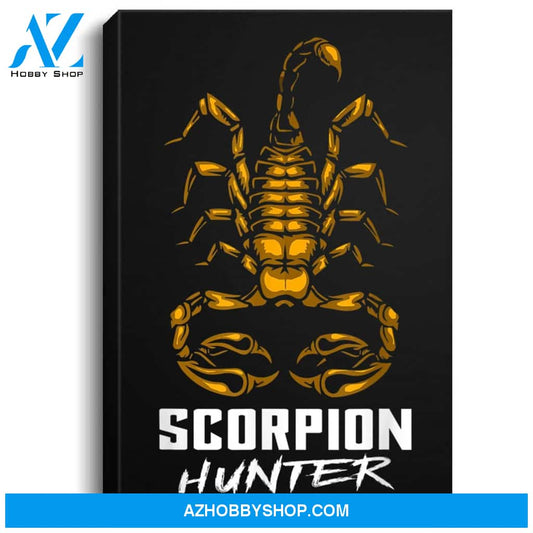 Scorpion Hunter Portrait Canvas