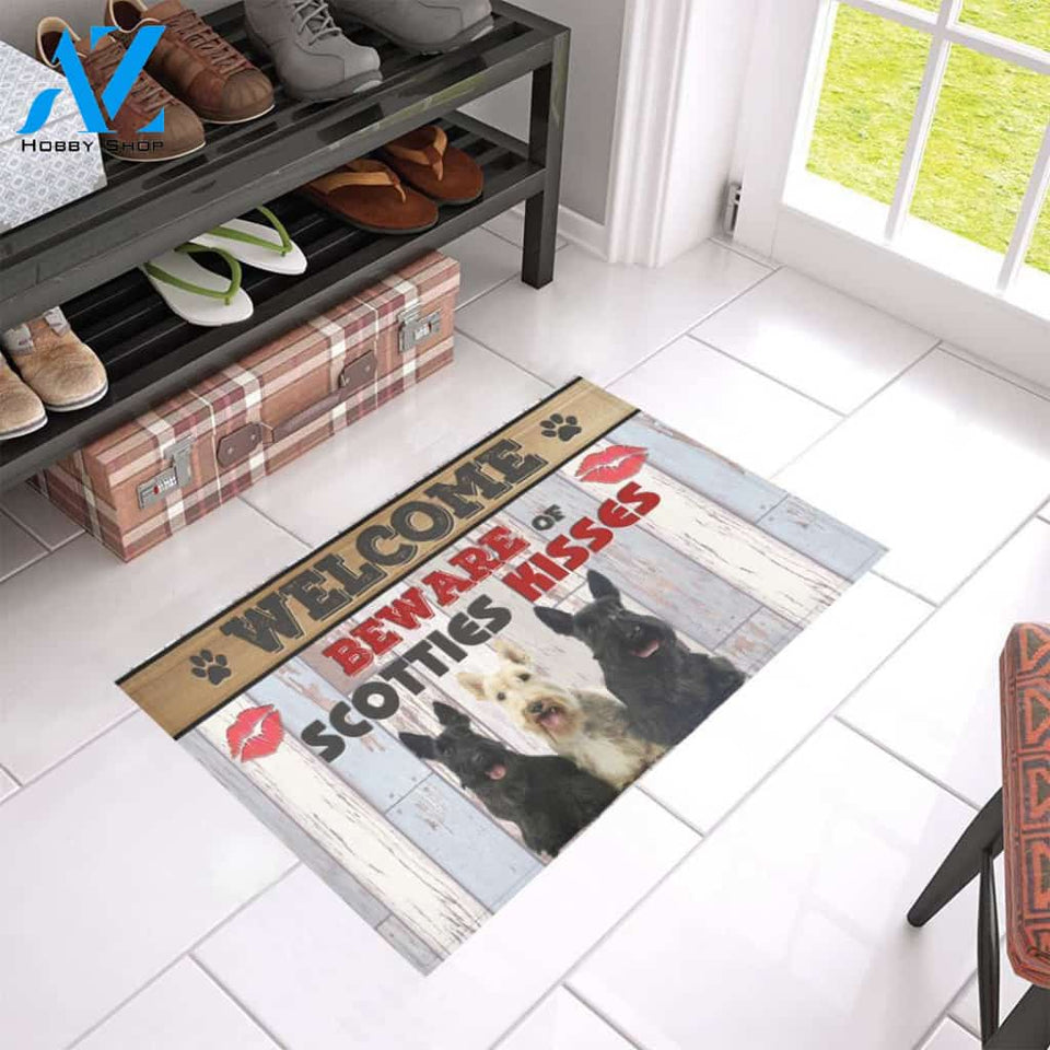 Scottie Kisses doormat | Welcome Mat | House Warming Gift