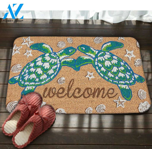 Sea Turtle Door Mat