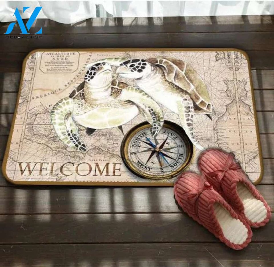 Sea Turtle Doormat