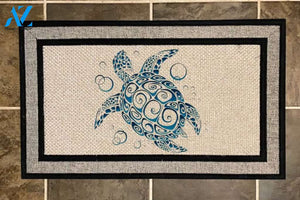 Sea Turtle doormat, Coastal doormat, Beach House doormat, Housewarming