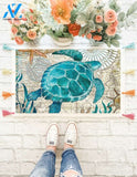 Sea Turtle - Doormat | Welcome Mat | House Warming Gift