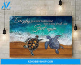 Sea Turtle Everyday Is A New Beginning Take A Deep Breath And Start Again