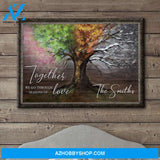 Seasons Of Love - Personalized Custom Name Canvas