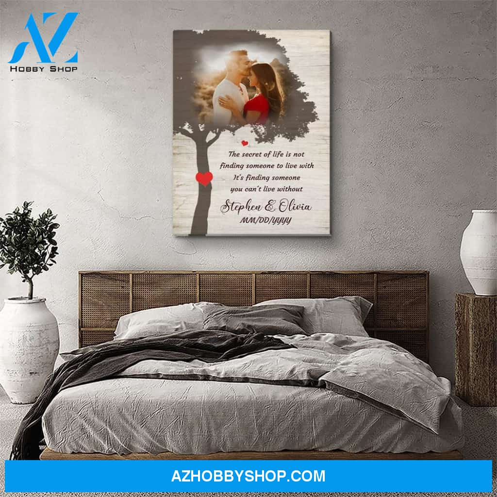 Secret Of Life - Personalized Custom Photo Canvas