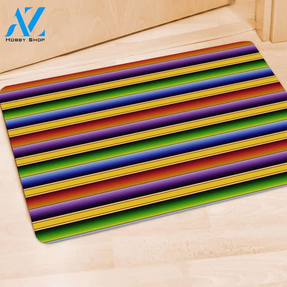 Serape Baja Door Mat