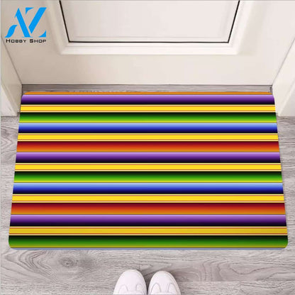 Serape Baja Door Mat