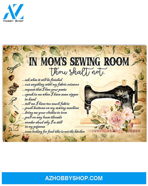 Sewing Poster In Mom S Sewing Room Wall Decor