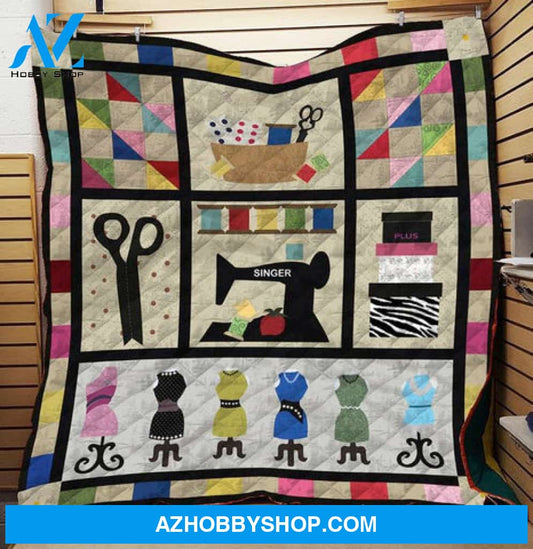 Sewing - Singer Blanket Gift For Sewer Tailors Designer Friend 